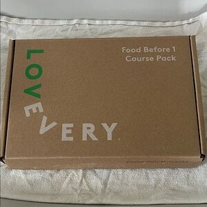 Lovevery Kids Food Before 1 Course Pack - Brown and Green
